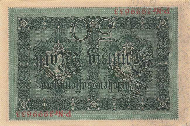 50 Mark 1914 ro.50b P